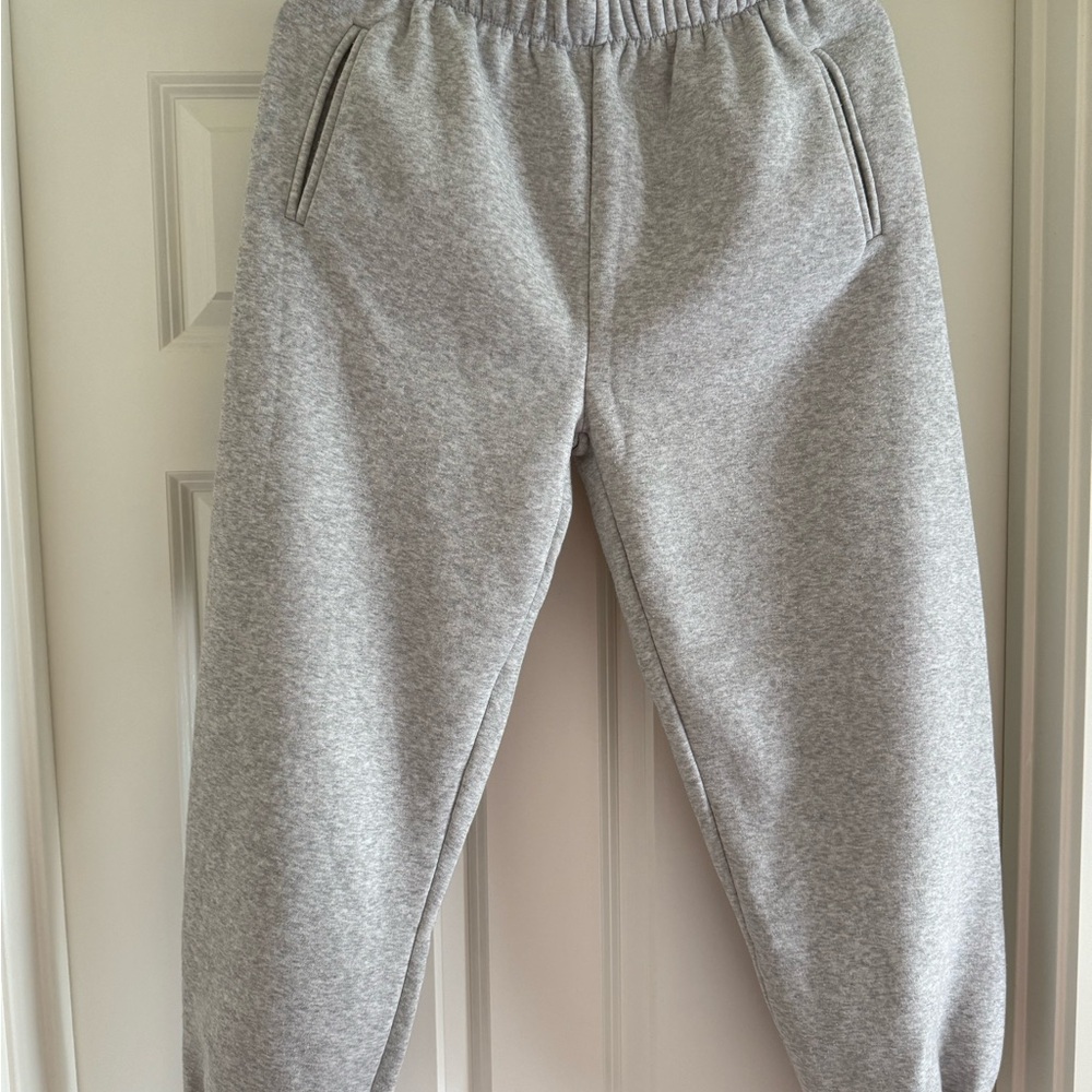 Gray Women Jogger Pants